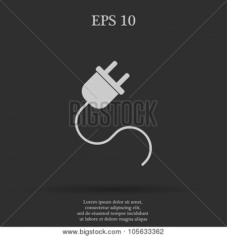 Plugs Icon,vector Illustration