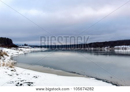 River prepares for winter