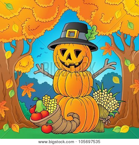 Thanksgiving theme image 8 - eps10 vector illustration.