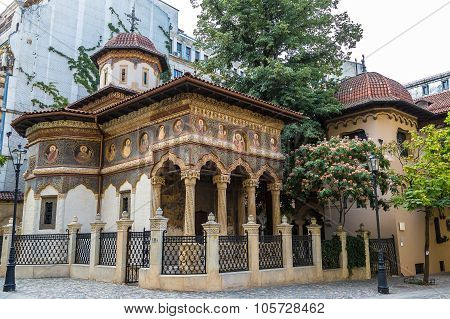 Stavropoleos Monastery  In Bucharest