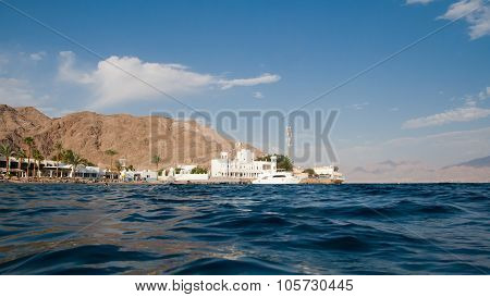 Beach Near The Taba Border Control.