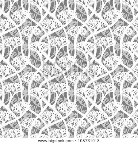 Seamless Texture - Thickets Of Trees