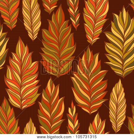 The texture of the leaves