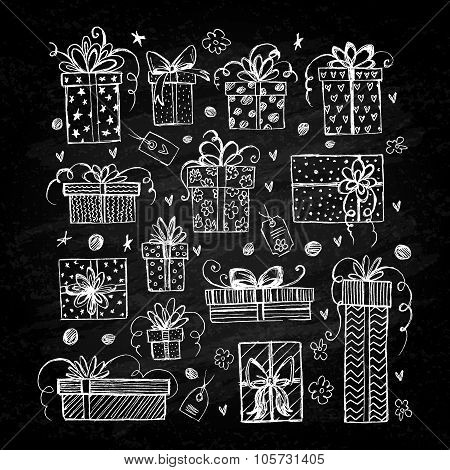 A Set Of Gift Boxes