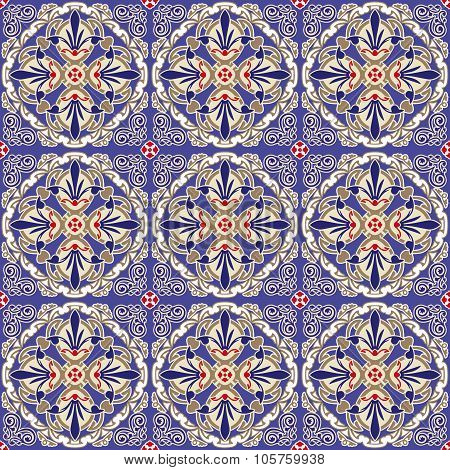Seamless elegant Ornamental pattern