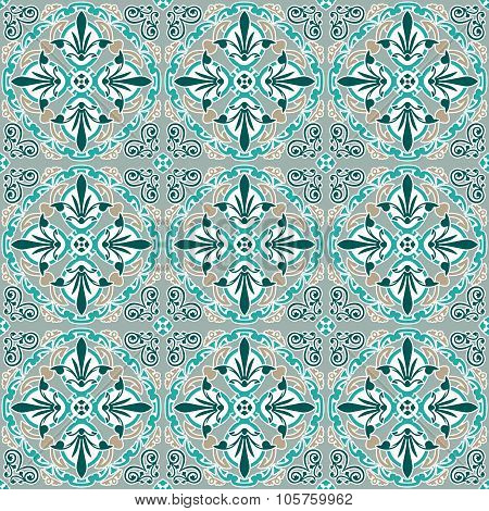 Seamless elegant Ornamental pattern
