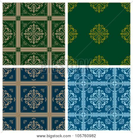 Seamless elegant Ornamental pattern