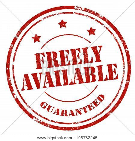 Freely Available-stamp