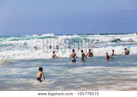 Beach Waves Swimming Holidays