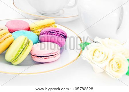 Sweet and Colourful French Macaroons