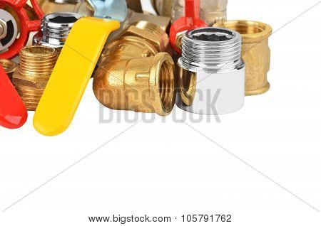 Plumbing fitting and ball valve