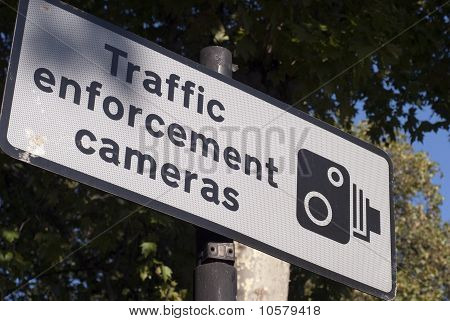 Traffic Enforcement telecamere segno
