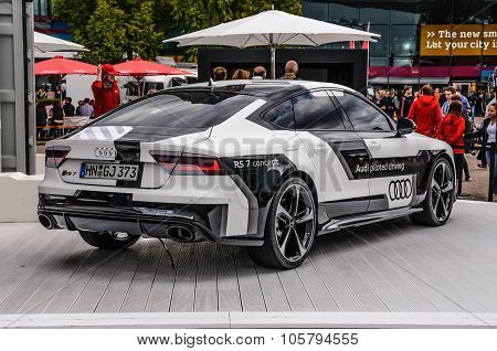 Frankfurt - Sept 2015: Audi Rs 7 Quattro Concept Presented At Ia