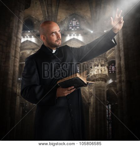 Pray in the church
