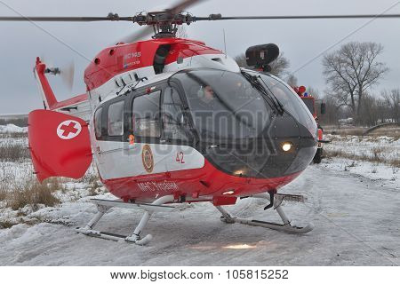 Eurocopter Ec145 Rescue Helicopter