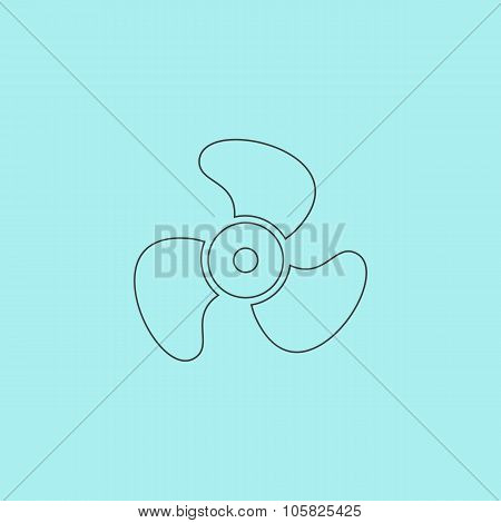 propeller icon - Vector