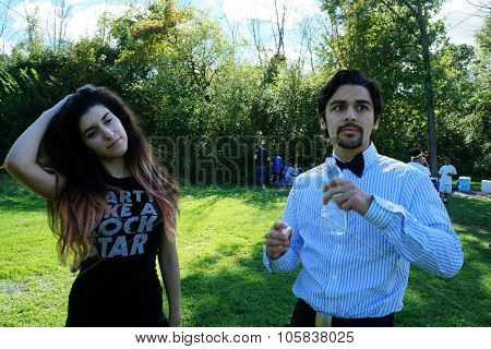 Woman and Man