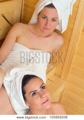 Pretty Ladies At The Spa