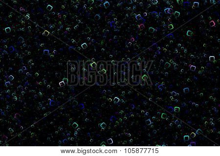 Background With Rainbow Gradient Squeres Effect