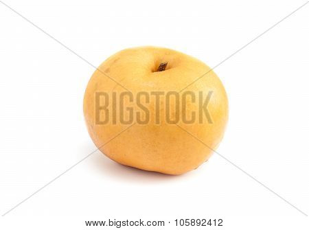 Fresh pear isolated on white background
