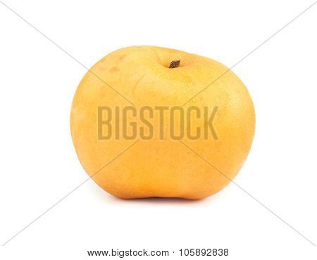 Fresh pear isolated on white background