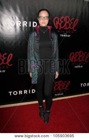 LOS ANGELES - OCT 22:  Alexis Knapp at the Rebel Wilson for Torrid Launch Party at the Milk Studios on October 22, 2015 in Los Angeles, CA