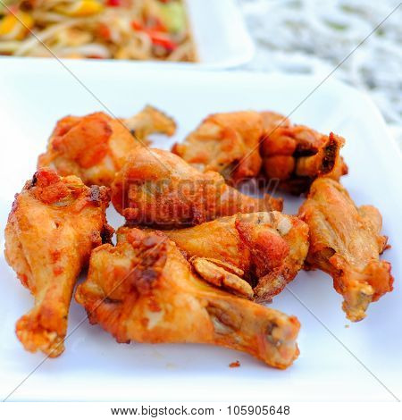 Fried chicken