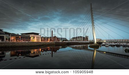 Swansea Millennium bridge