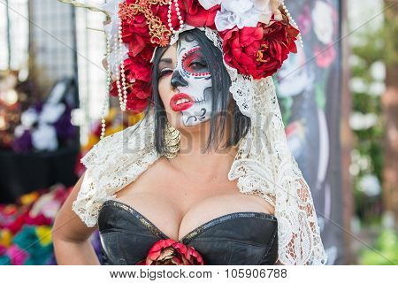 Woman With Sugar Skull