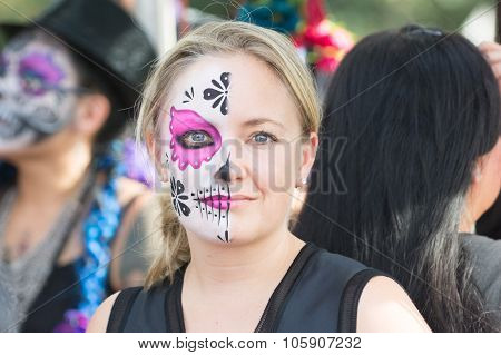 Woman With Sugar Skull