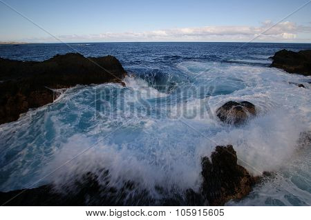 El Caleton. Natural Pools in Garachico, Tenerife