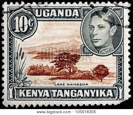Lake Naivasha Stamp