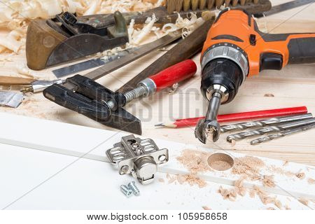 The Production Of Furniture In The Carpentry Workshop