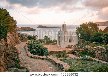 Little White Church, Panormos, Mikonos, Greece
