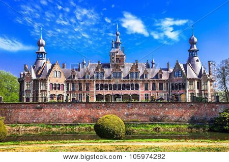 fairytale castles of Belgium series- Ooidonk, East Flanders