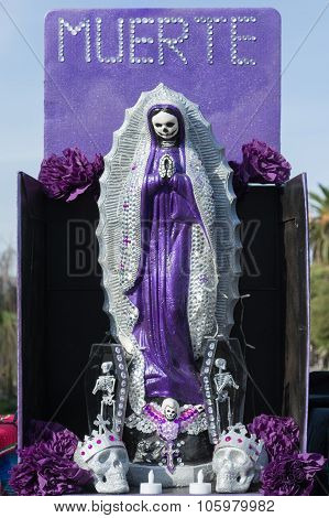 Mexican Altar On Detail