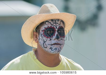 Man With Sugar Skull