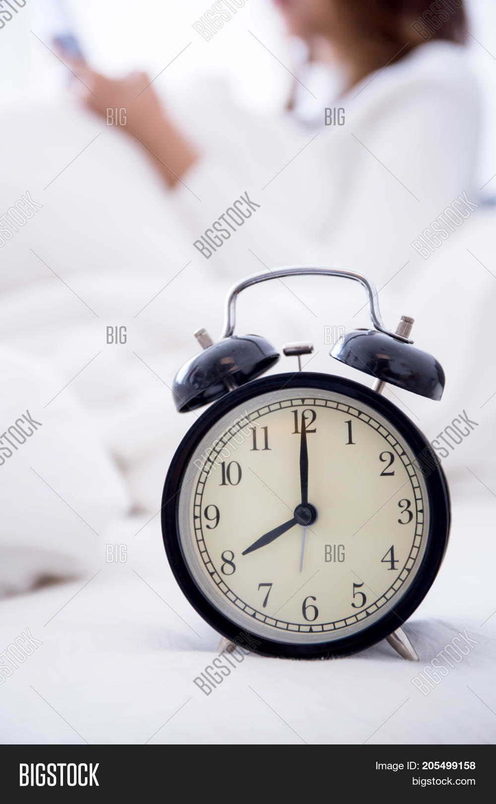 Alarm Clock Standing Image & Photo (Free Trial) Bigstock