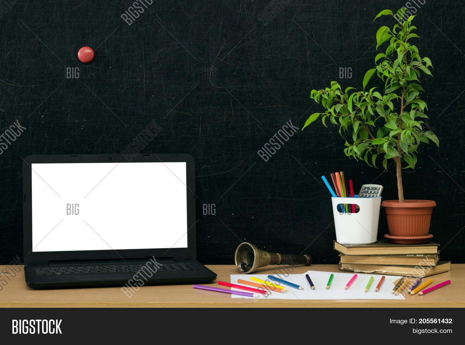 Teacher Student Desk Image & Photo (Free Trial) Bigstock