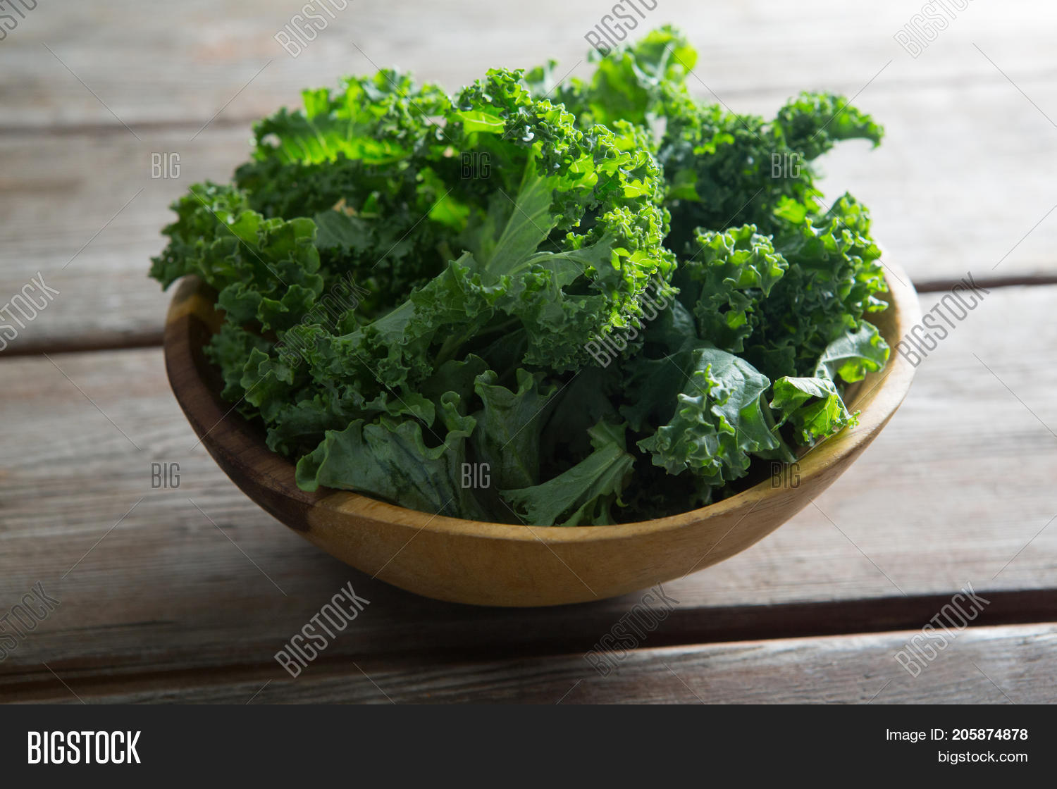 Close Kale Bowl On Image & Photo (Free Trial) Bigstock