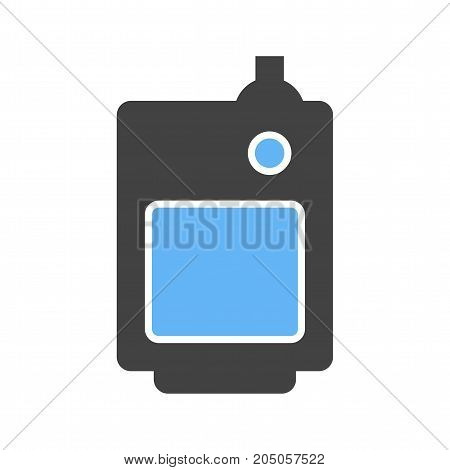 Boiler, fuel, solid icon vector image. Can also be used for Climatic Equipment. Suitable for use on web apps, mobile apps and print media.
