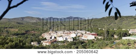 View Of The Village Of Navajas