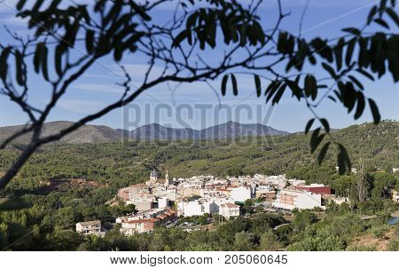 View Of The Village Of Navajas