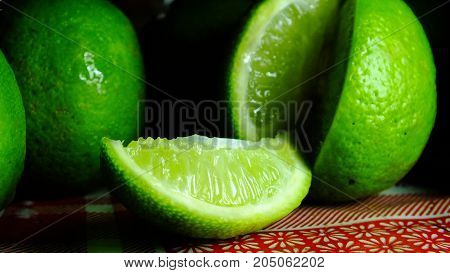 lime is a fruit that has many benefits for humans, especially health and beauty