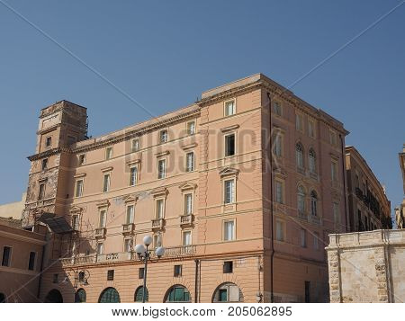 Casteddu (meaning Castle Quarter) In Cagliari
