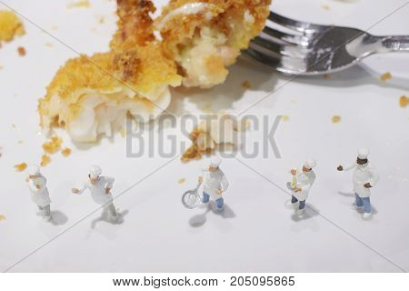 Fun Of The Little Cooks Are Cooking
