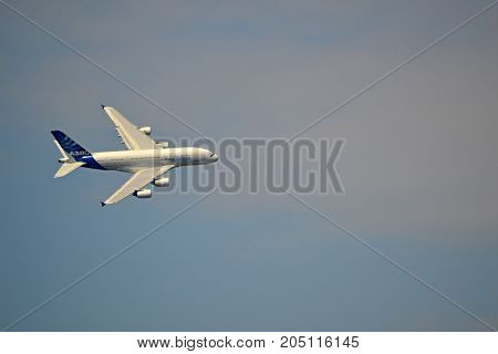 Airbus A 380/SIAF Sliac - 2017 August 26-air day fly the plane  Airbus A 380