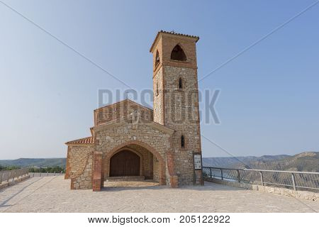Hermitage Fayon in Zaragoza province in Spain