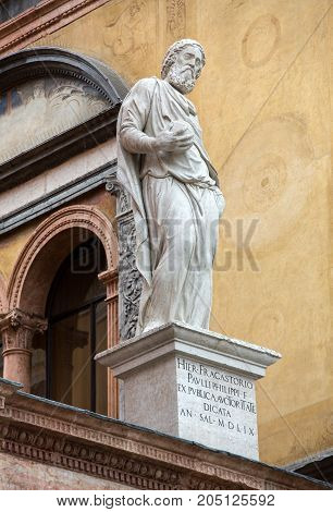 Verona - Piazza dei Signori is the civic and political heart of Verona Italy