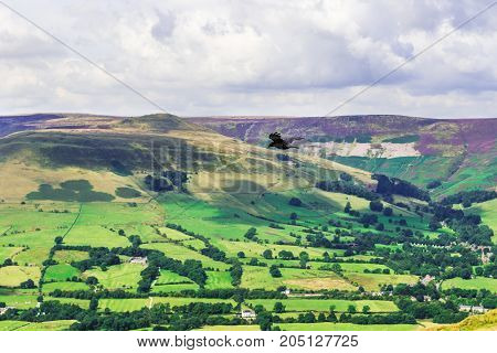 Mam Tor Hill Near Castleton And Edale In The Peak District Natio